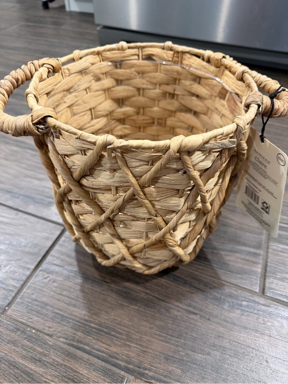 Better Homes And Gardens Natural Tan Woven Storage Basket